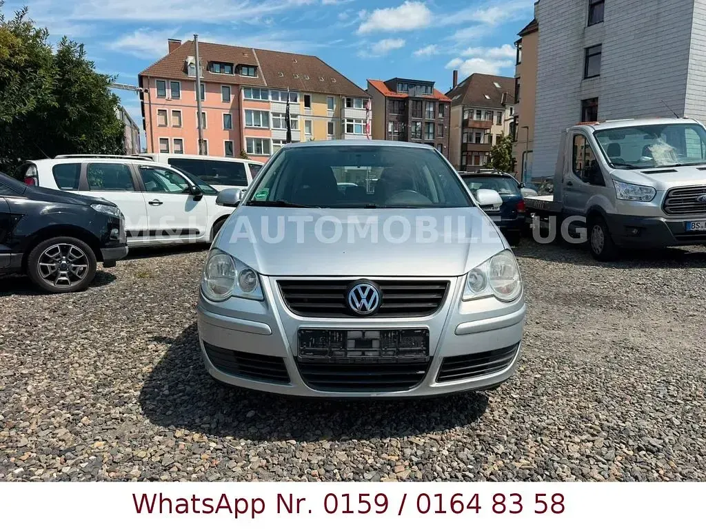 Gebraucht VW Polo Trendline 64 PS (47 kW) 2007 Silber Kleinwagen