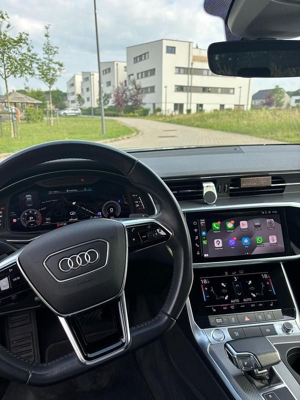 Silber Gebraucht 2020 Audi A6 Sport Kombi | 36.000 € - Bild 1/4