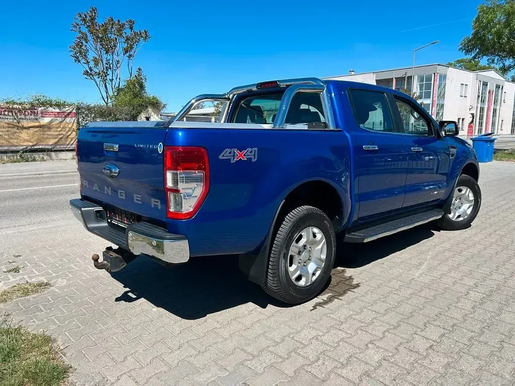 Gebraucht Ford Ranger Limited 200 PS (147 kW) 2016 Blau Pickup