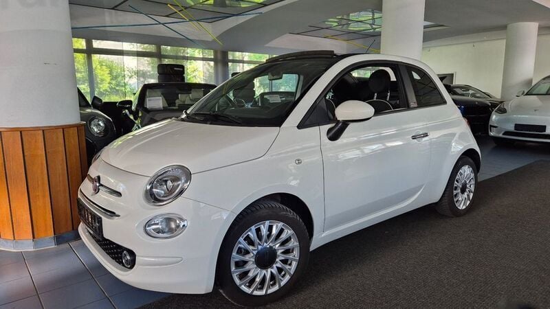 Weiß Gebraucht 2020 Fiat 500C Lounge Cabrio | 13.990 € (Fairer Preis) - Bild 1/4