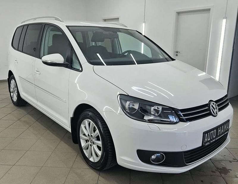 Gebraucht VW Touran Highline 170 PS (125 kW) 2011 Weiß Van / Kleinbus