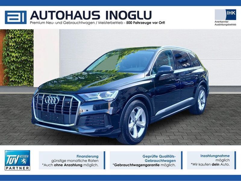 Schwarz Gebraucht 2023 Audi Q7 Advanced SUV | 59.480 € (Superpreis) - Bild 1/4