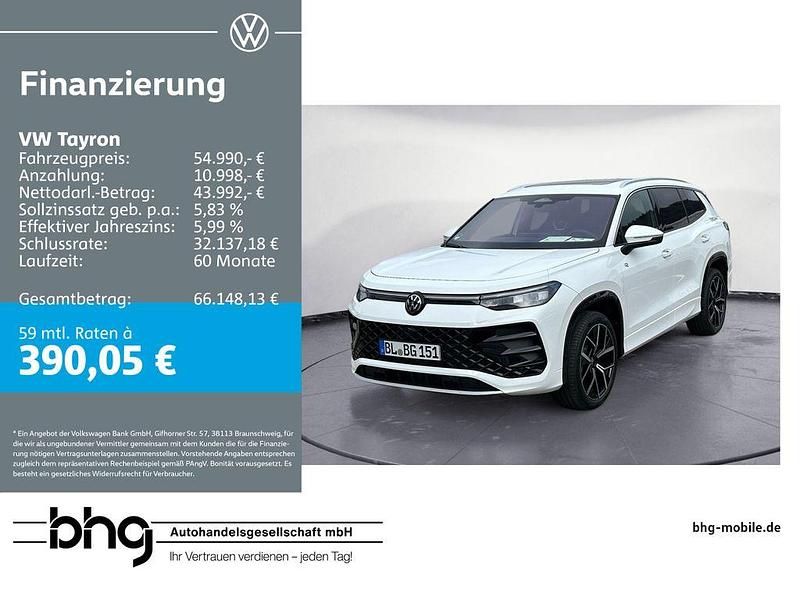 Weiß Gebraucht 2025 VW Tayron R-line SUV | 54.990 € (Superpreis) - Bild 1/4