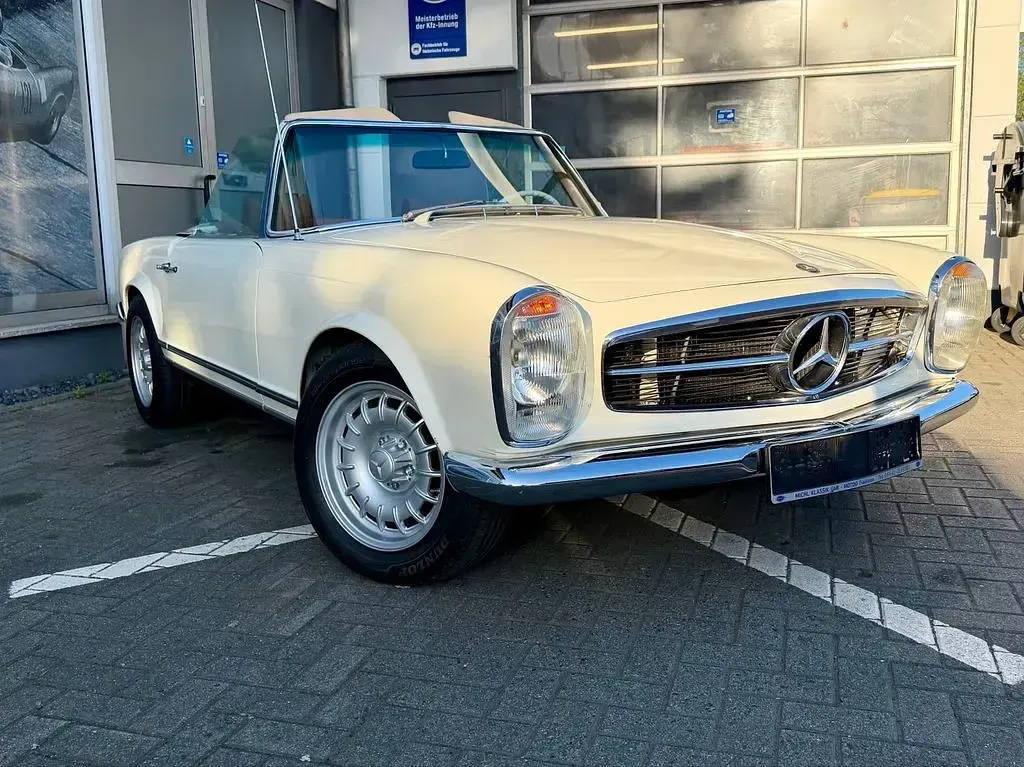 Gebraucht Mercedes SL280 170 PS (125 kW) 1968 Weiß Cabrio