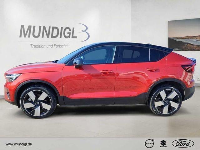 Gebraucht Volvo C40 300 kW (408 PS) 2021 Fusion red / metallic SUV