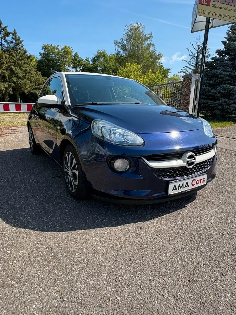 Gebraucht Opel Adam Unlimited 87 PS (63 kW) 2018 Blau Kleinwagen