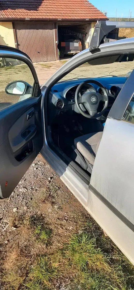 Używany Seat Ibiza 75 KM (55 kW) 2004 Srebrny Hatchback