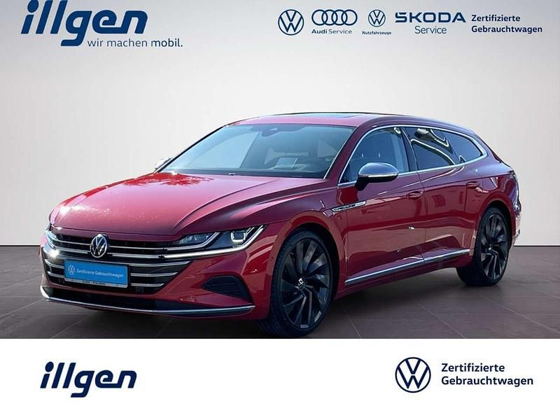 Gebraucht VW Arteon Elegance 200 PS (147 kW) 2021 Rot / kings red (metallic) Kombi