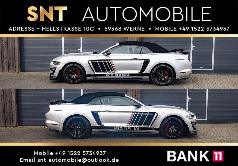 Gebraucht Ford Mustang GT 449 PS (330 kW) 2018 Silber Cabrio