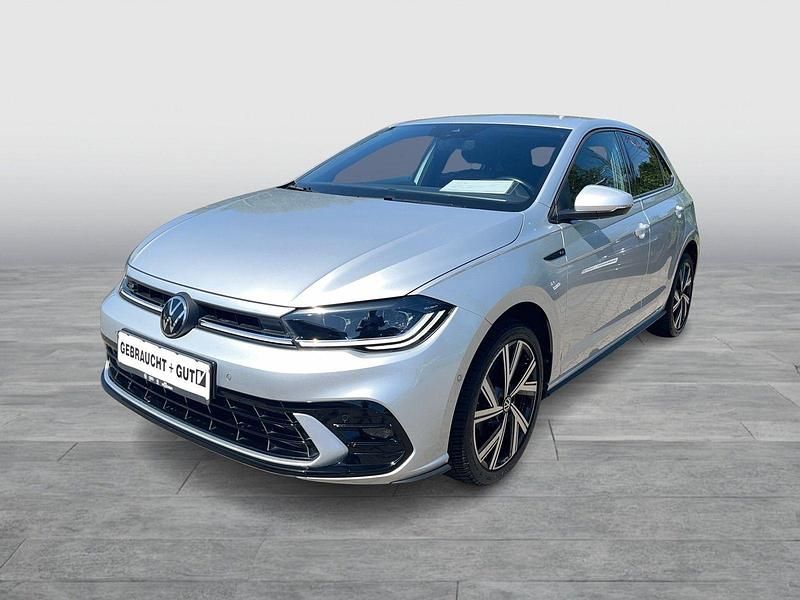 Reflexsilber metallic Gebraucht 2022 VW Polo R-line Limousine | 16.950 € (Guter Preis) - Bild 1/4