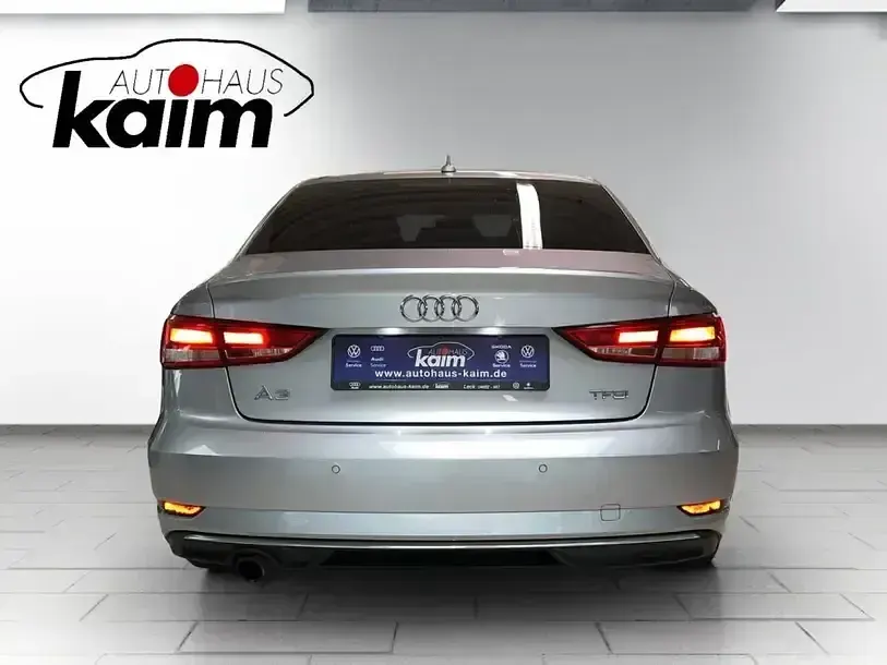 Brugt Audi A3 Design 116 HK (85 kW) 2017 Sølv Sedan