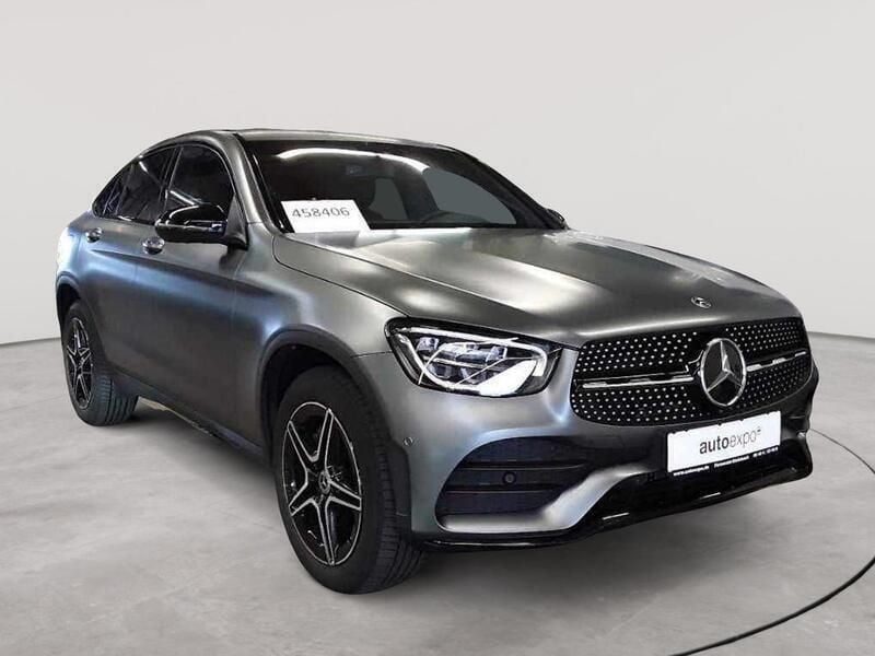 Manufaktur selenitgrau magno Gebraucht 2023 Mercedes GLC300 AMG line Coupé | 55.990 € (Fairer Preis) - Bild 1/4