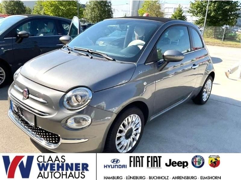 Colore esterno (pompei grau) Gebraucht 2021 Fiat 500C Dolcevita Cabrio | 13.490 € (Fairer Preis) - Bild 1/4