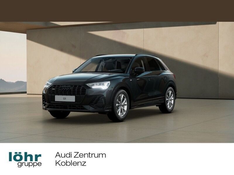 Mythosschwarz metallic Neu 2025 Audi Q3 S-Line SUV | 49.980 € (Guter Preis) - Bild 1/4