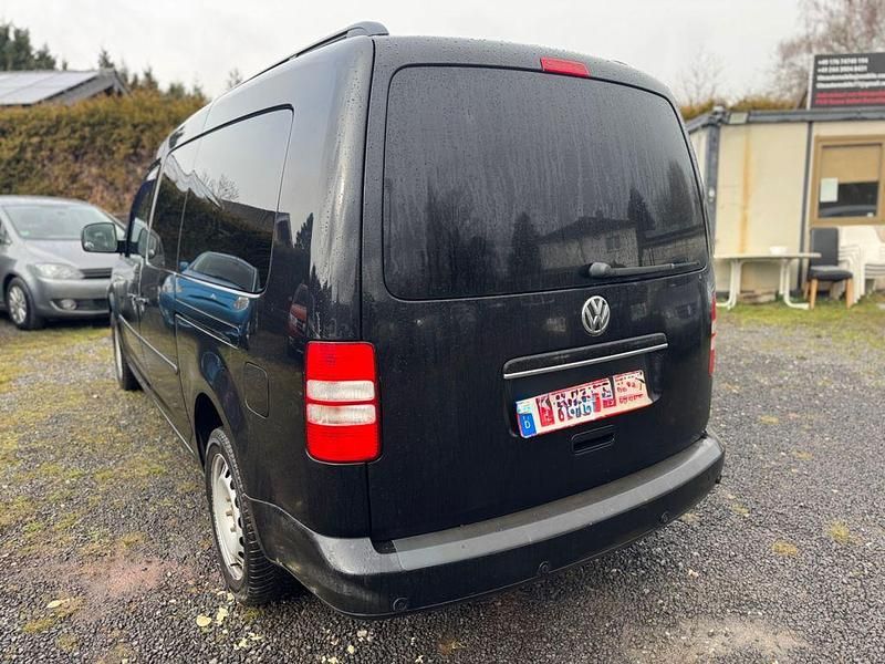 Gebraucht VW Caddy Maxi Trendline 102 PS (75 kW) 2012 Schwarz Van / Kleinbus