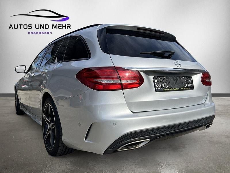Gebraucht Mercedes C200 AMG line 184 PS (135 kW) 2017 Silber Kombi