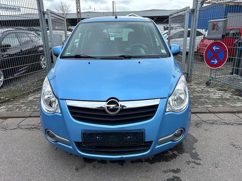 Gebraucht Opel Agila Edition 65 PS (47 kW) 2008 Blau Kleinwagen