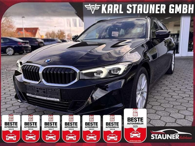 Schwarz ii/bonnet fluid black Gebraucht 2023 BMW 320e Kombi | 32.980 € (Guter Preis) - Bild 1/2