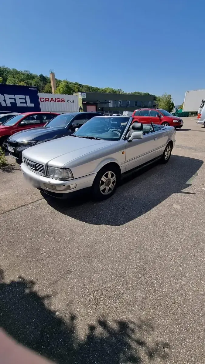 Gebraucht Audi Cabriolet Design 174 PS (127 kW) 1999 Silber Cabrio
