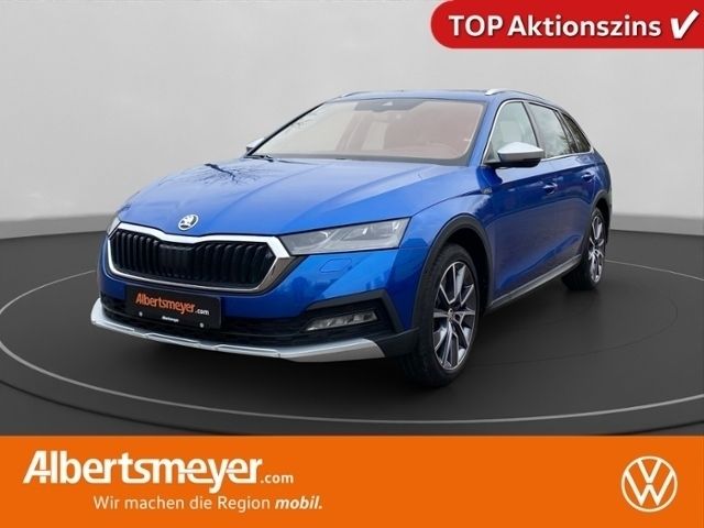 Blau Gebraucht 2021 Skoda Octavia Kombi | 28.879 € (Guter Preis) - Bild 1/4
