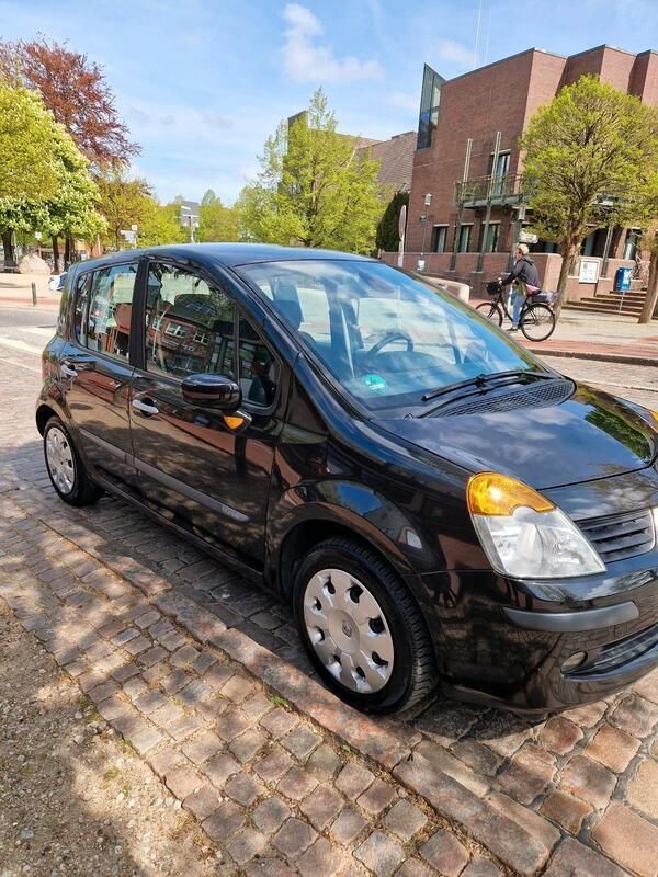 Schwarz Gebraucht 2006 Renault Modus Van / Kleinbus | 2.300 € (Etwas zu teuer) - Bild 1/4