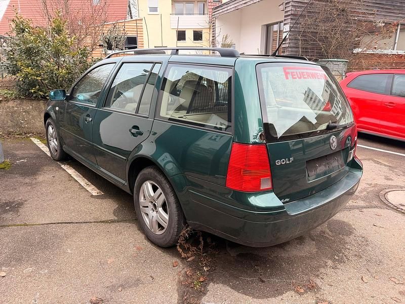Gebraucht VW Golf IV 2001 Grün Kombi