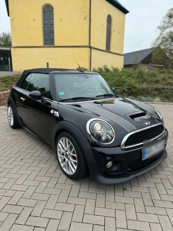 Schwarz Gebraucht 2014 Mini John Cooper Works Cabriolet Cabrio | 11.000 € (Superpreis) - Bild 1/4