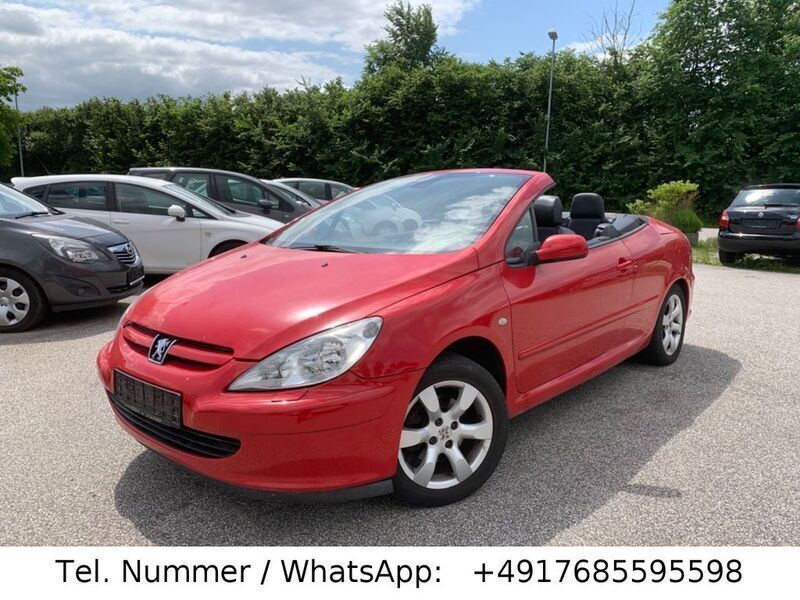 Rot Gebraucht 2004 Peugeot 307 CC Basis Cabrio | 1.900 € (Guter Preis) - Bild 1/4
