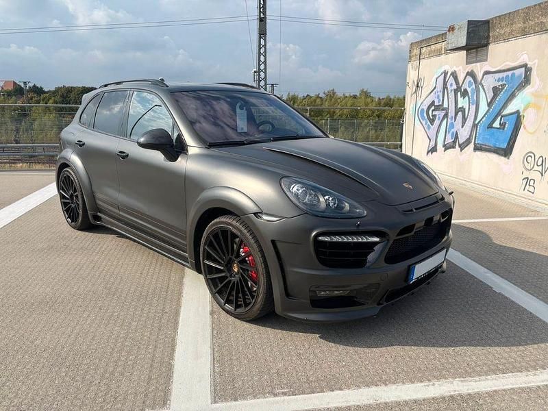 Gebraucht Porsche Cayenne Turbo 500 PS (367 kW) 2012 Tiefschwarzmetallic SUV