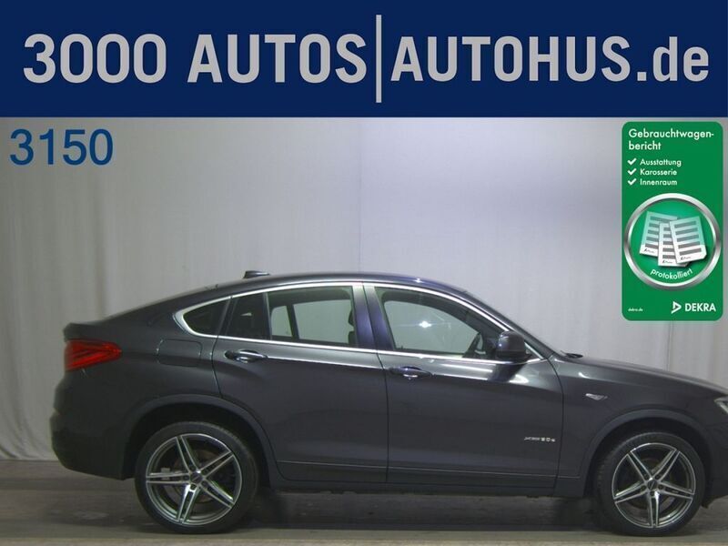 Sophistograu brillanteffekt metalli (metallic) Gebraucht 2017 BMW X4 Advantage SUV | 15.890 € (Superpreis) - Bild 1/4