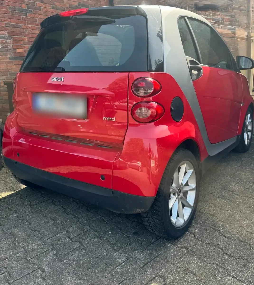 Gebraucht Smart ForTwo Coupé 71 PS (52 kW) 2009 Rot Coupé