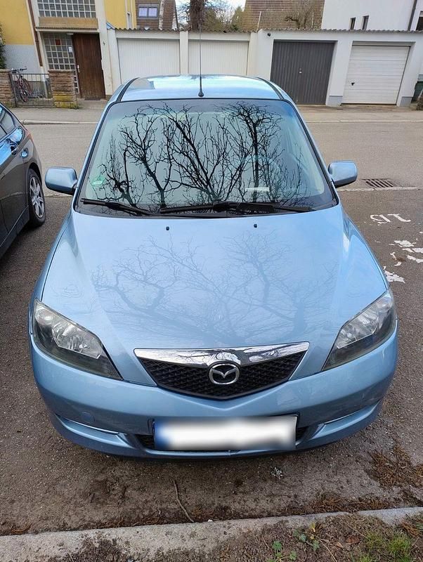 Gebraucht Mazda 2 Active 80 PS (58 kW) 2005 Blau Kleinwagen