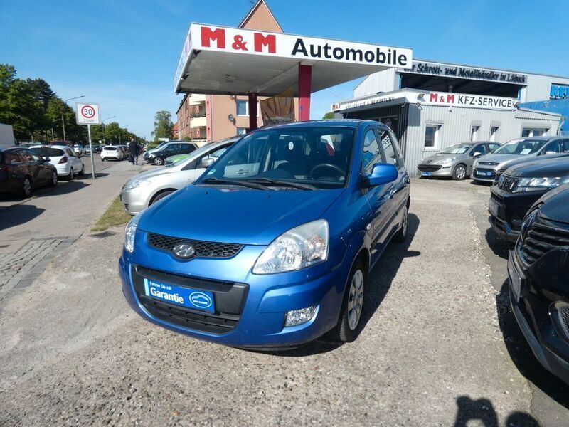 Blau Gebraucht 2009 Hyundai Matrix Comfort Van / Kleinbus | 3.699 € (Teuer) - Bild 1/3