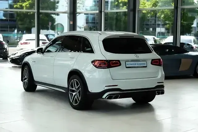 Gebraucht Mercedes GLC63 AMG AMG 510 PS (375 kW) 2019 Polarweiss SUV