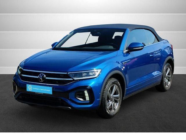 Gebraucht VW T-Roc Cabriolet R-line 150 PS (110 kW) 2024 Blau Cabrio