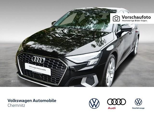 Brillantschwarz Gebraucht 2022 Audi A3 Advanced Plus Limousine | 25.930 € (Fairer Preis) - Bild 1/4