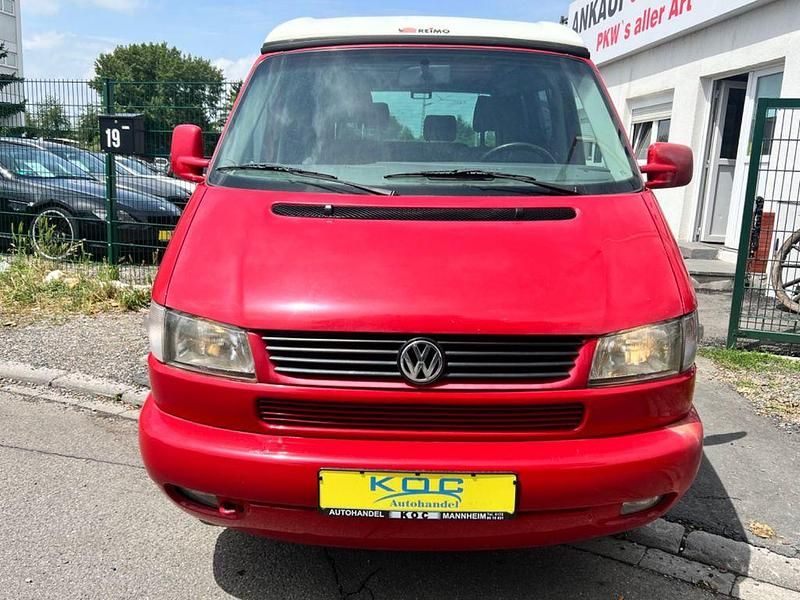 Second-hand VW Multivan 116 CP (85 kW) 1997 Roșu Monovolum