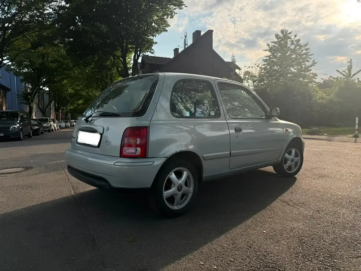 Gebraucht Nissan Micra 2002 Silber Kleinwagen