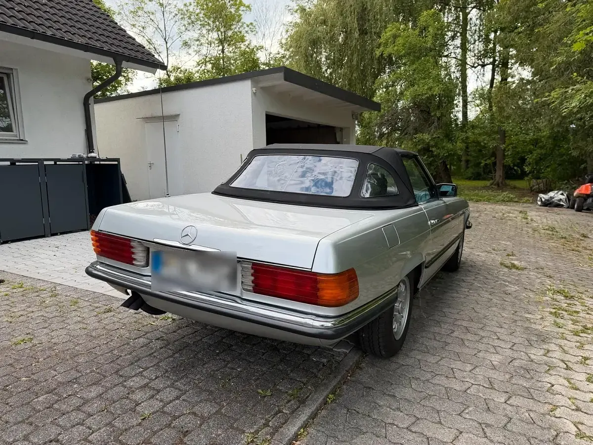 Gebraucht Mercedes SL280 185 PS (136 kW) 1983 Silber Cabrio