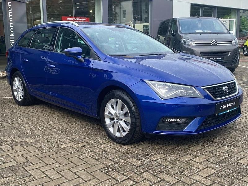 Gebraucht Seat Leon Style 131 PS (96 kW) 2019 "mystery" blau Kombi