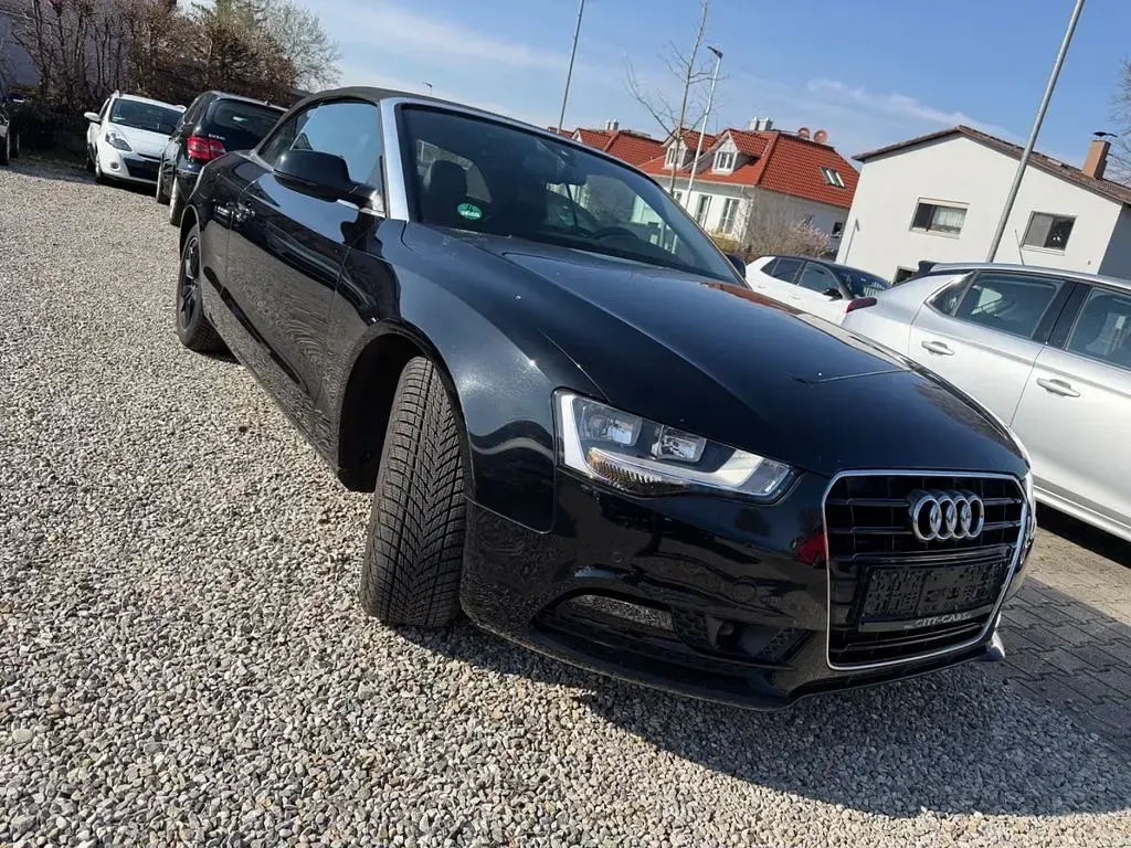 Gebraucht Audi A5 Cabriolet 170 PS (125 kW) 2014 Schwarz Cabrio