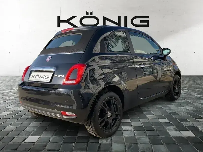 Second-hand Fiat 500C 69 CP (50 kW) 2023 Negru Cabrio