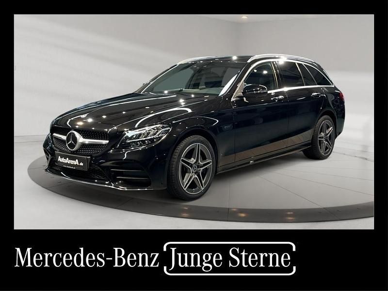 Schwarz Gebraucht 2020 Mercedes C300e AMG Limousine | 28.719 € (Etwas zu teuer) - Bild 1/4