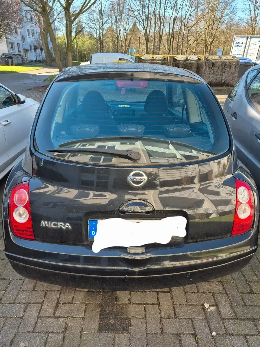 Gebraucht Nissan Micra 65 PS (47 kW) 2009 Schwarz Kleinwagen