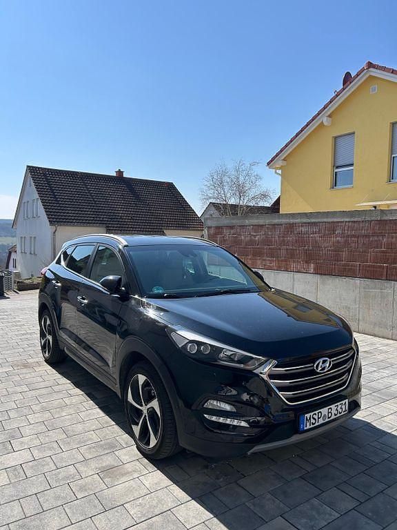 Gebraucht Hyundai Tucson 141 PS (103 kW) 2017 Schwarz SUV
