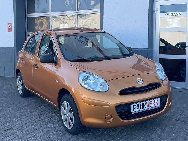 Gebraucht Nissan Micra Visia 80 PS (58 kW) 2011 Orange Kleinwagen