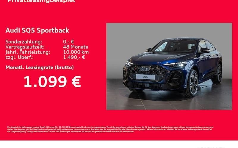 Neu Audi Q5 Sportback Ambiente 367 PS (269 kW) 2026 Blau SUV