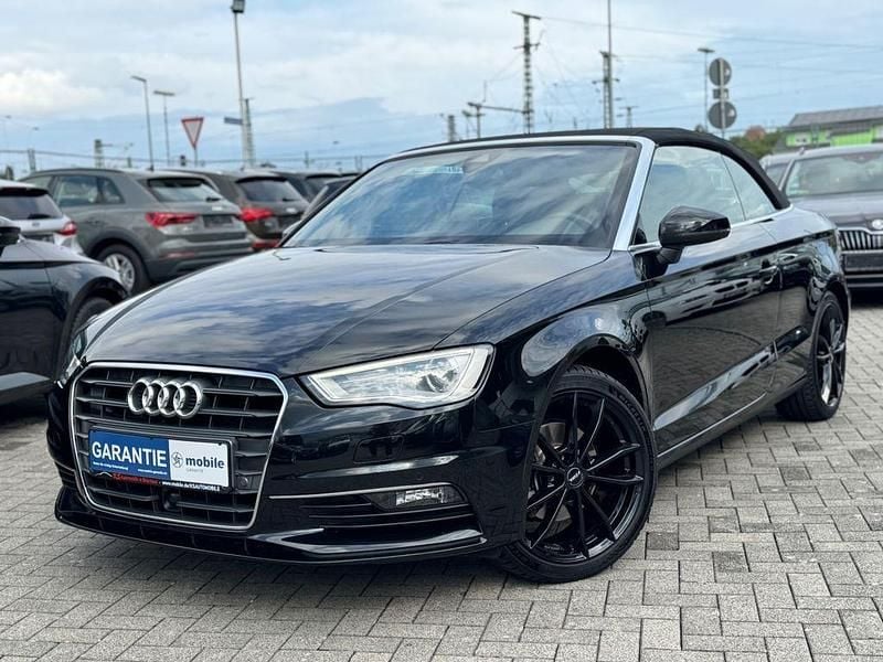 Mythosschwarz Gebraucht 2014 Audi A3 Cabriolet Ambition Cabrio | 16.900 € (Fairer Preis) - Bild 1/4