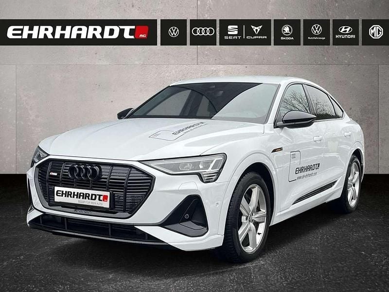 Schwarz Gebraucht 2022 Audi e-tron Sportback S-Line SUV | 39.990 € (Superpreis) - Bild 1/3