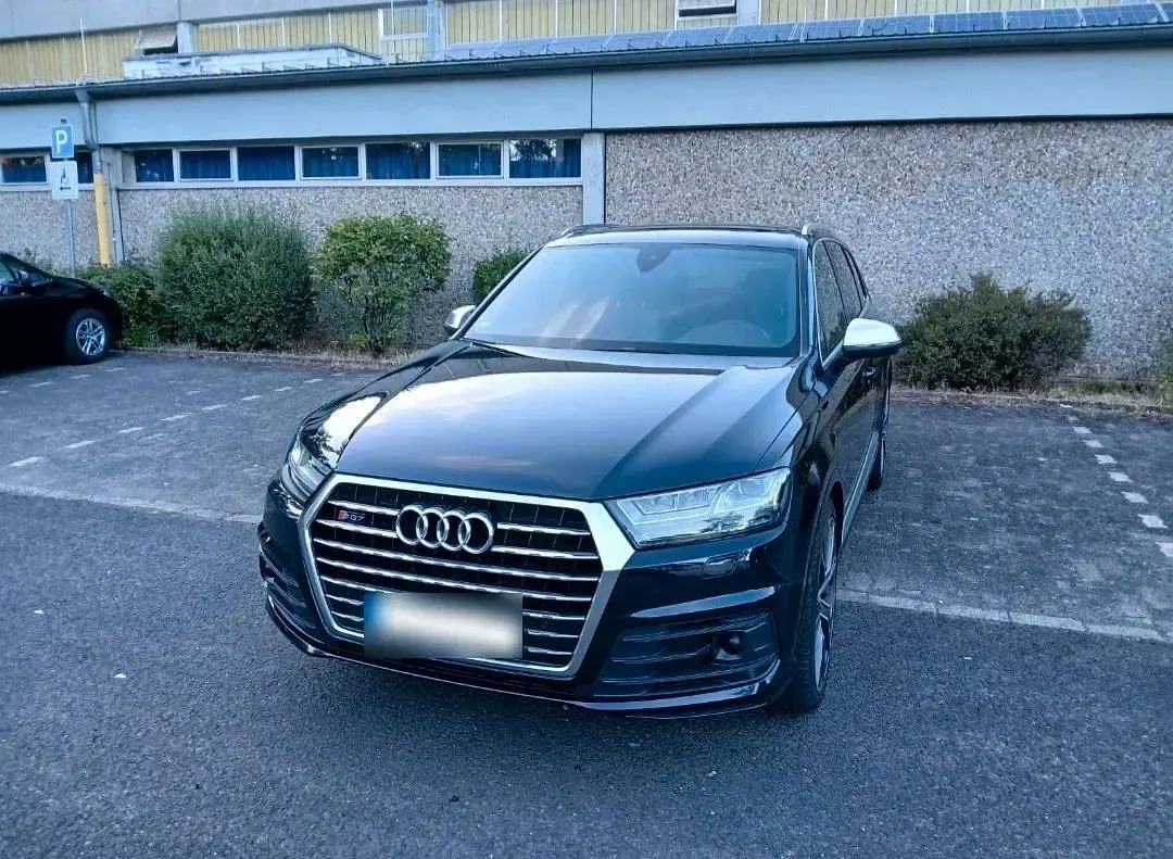 Gebraucht Audi SQ7 S-Line 272 PS (200 kW) 2015 Blau SUV